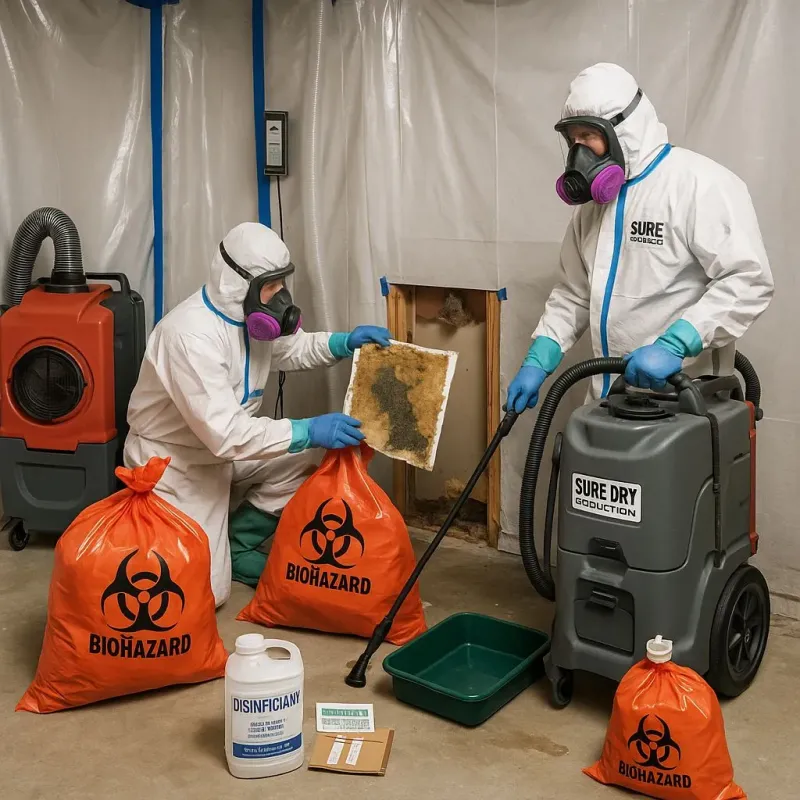 Contaminated Water Handling Protocols process in Bellaire, NY