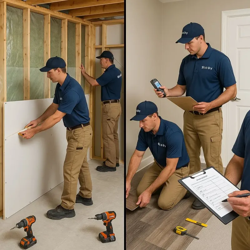 Repairs and Reconstruction process in Bellaire, NY